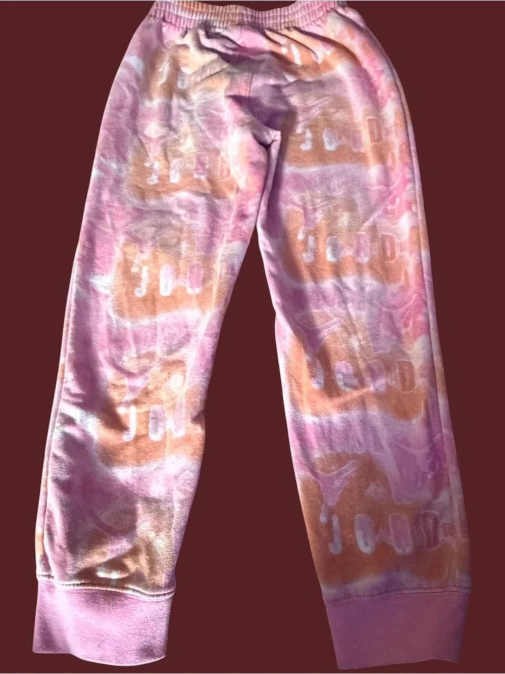 Nike Girls Jordan Tie-Dye Fleece Hoodie & Joggers Set - Size 6X